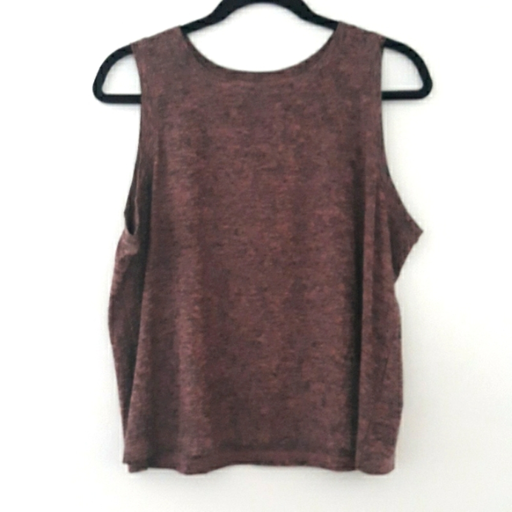 Beyond Yoga Heathered Cropped Tank Top